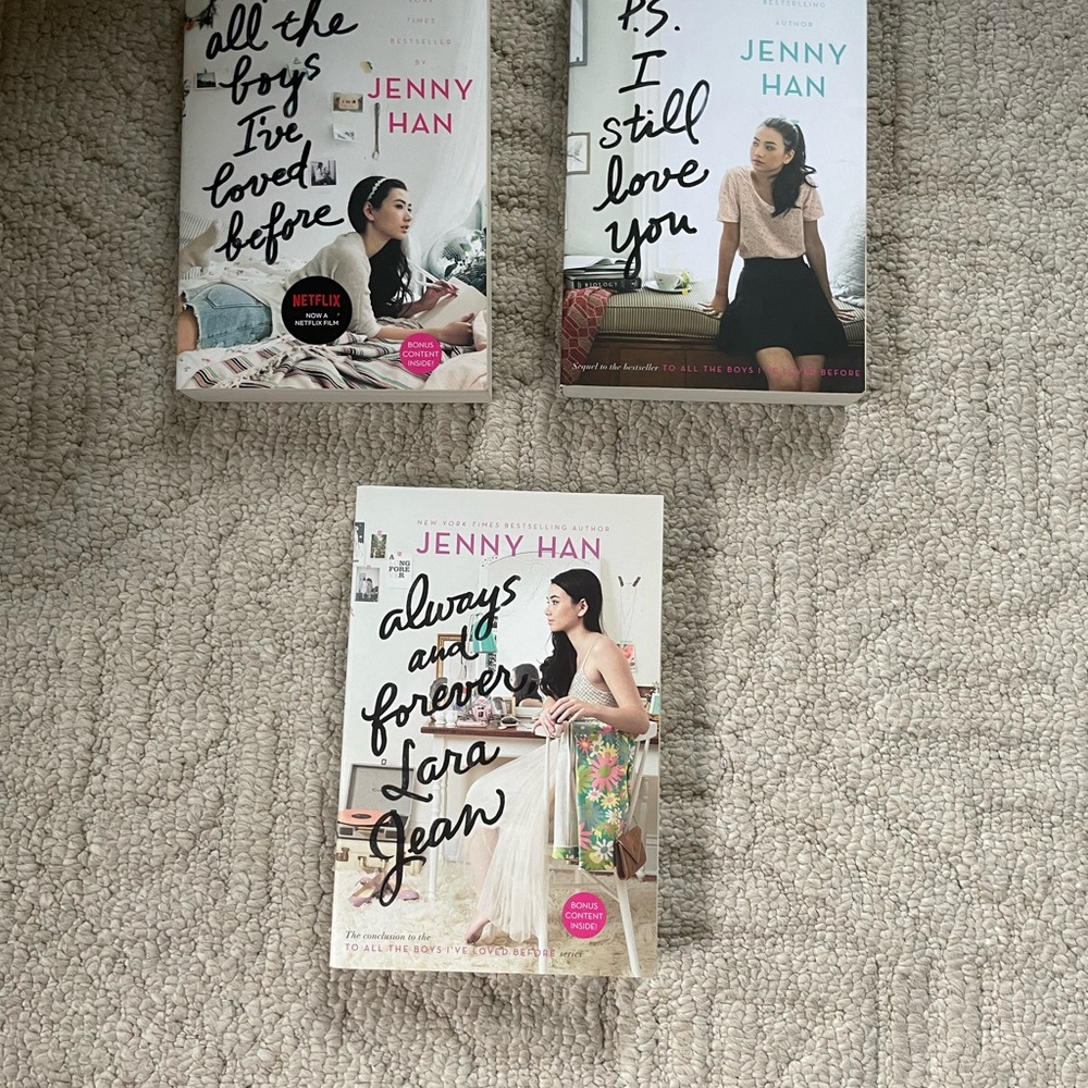 Jenny Han To All The Boys Trilogy - White Cover Set